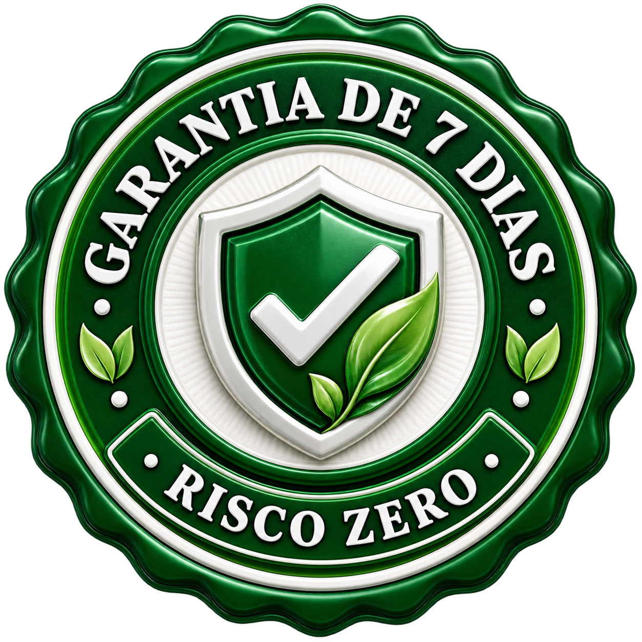 Selo de garantia de 7 dias
